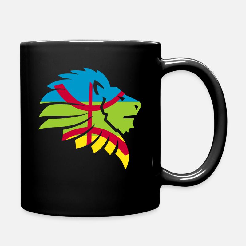 Drapeau Amazigh Berbère Maroc Algérie Cadeau - Mug uni - noir