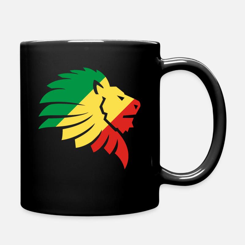 Drapeau Congo Afrique Brazzaville Zaïre Cadeau - Mug uni - noir