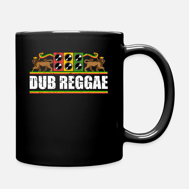 Dub Reggae - Tasse einfarbig - Schwarz