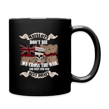 Cross the Bar - Full Colour Mug - black - Right