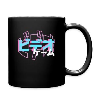 Videospiele - Japan - Tasse einfarbig - Schwarz - Rechts