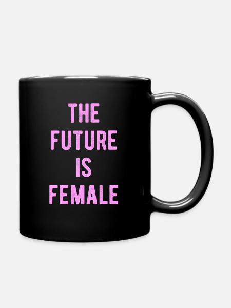 Female - Mug uni - noir