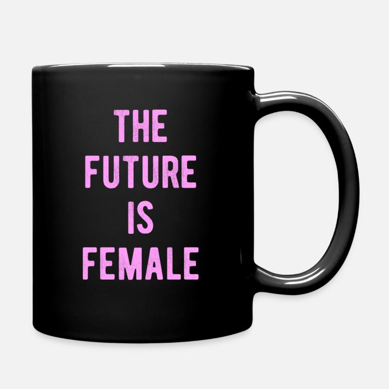 Female - Mug uni - noir