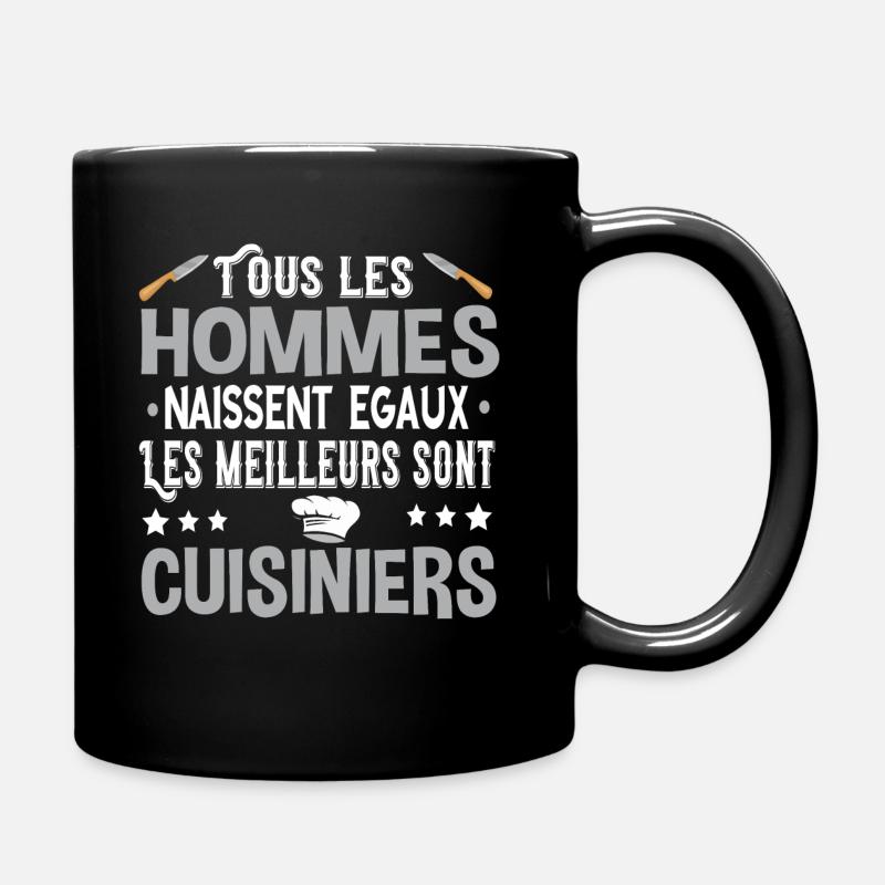 Chef Cuisinier Cadeau Cuisine Métier Humour - Mug uni - noir