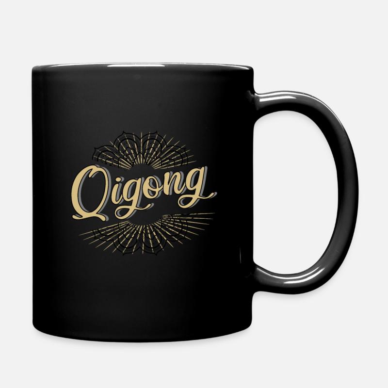 Qigong - Full Colour Mug - black