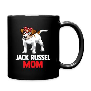 Jack Russel | Dog Lover Jack Russell Mom - Full Colour Mug - black - Right
