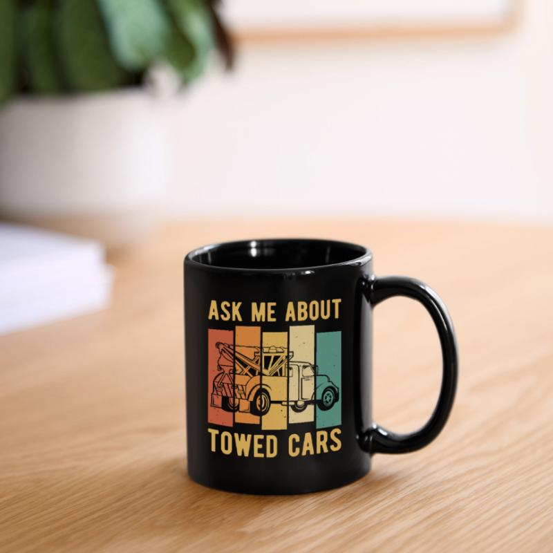 Abschleppwagen Abschleppdienst Abschlepper Tasse einfarbig