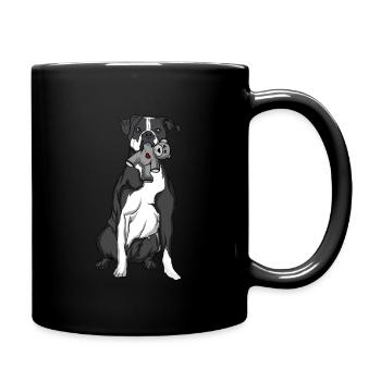 American Bulldog - Mug uni - noir - Droite