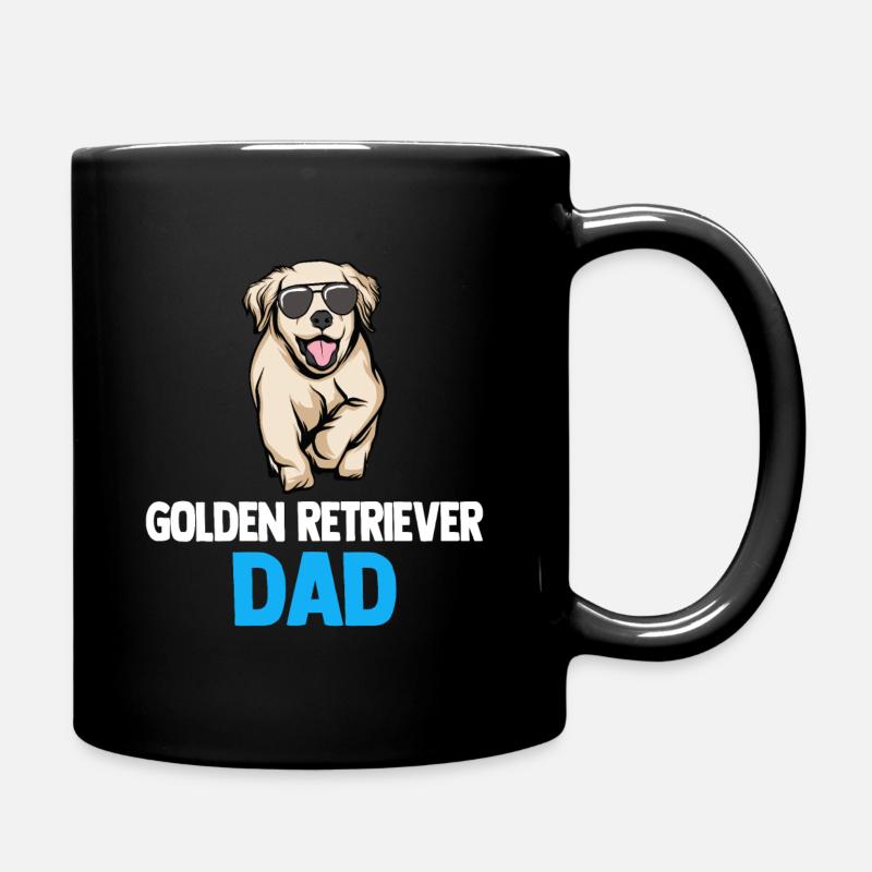 Golden Retriever | Golden Retriever - Mug uni - noir