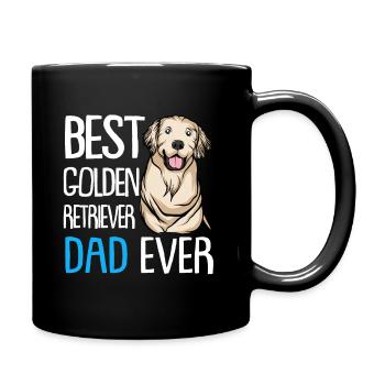 Golden Retriever | Golden Retriever - Mug uni - noir - Droite