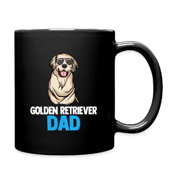 Golden Retriever | Golden Retriever - Mug uni - noir - Droite