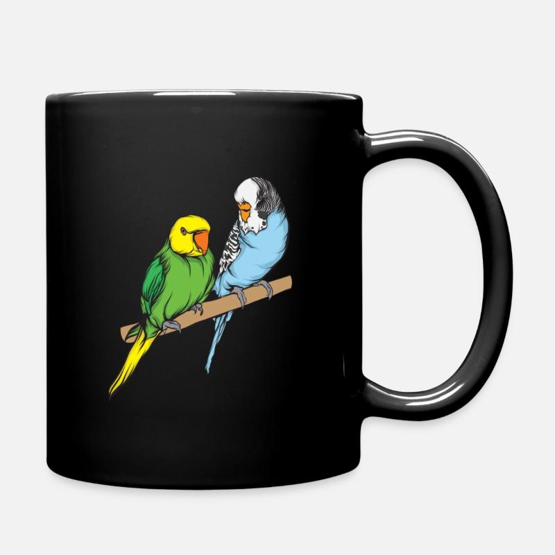 Perruche - Mug uni - noir