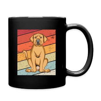 Broholmer - Mug uni - noir - Droite