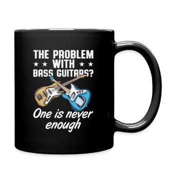 Guitare Basse Guitare - Mug uni - noir - Droite