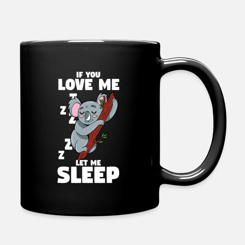 Koala - Full Colour Mug - black