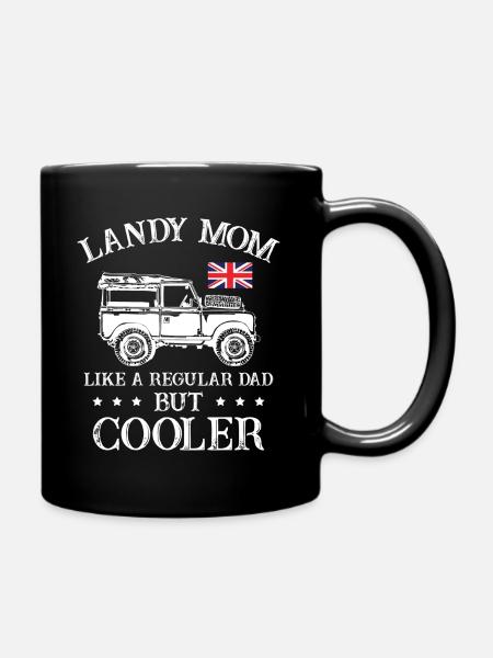 Landy Mom - Tasse einfarbig - Schwarz