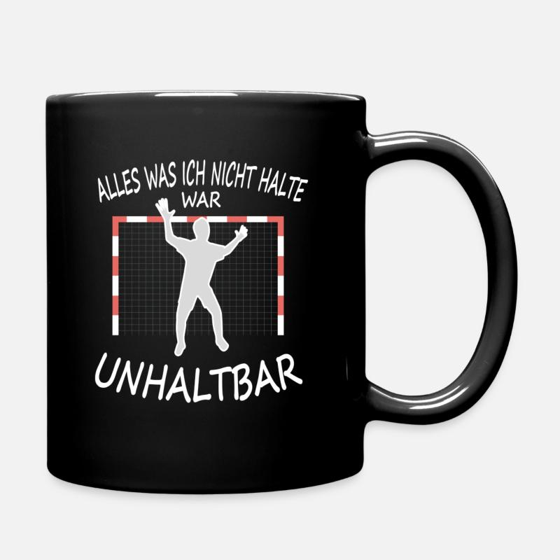 Handballer Torwart Handball Mannschaft Team - Tasse einfarbig - Schwarz