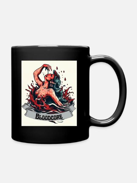 Noyau de sang - Mug uni - noir