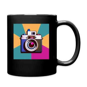 Knippse - Tasse einfarbig - Schwarz - Rechts