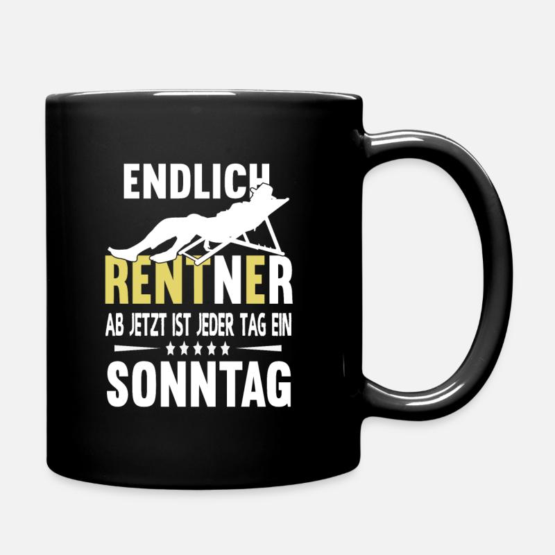 Collègues Pensionnés Début de la retraite - Mug uni - noir