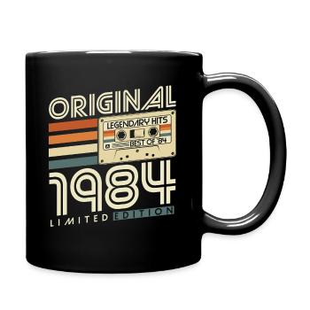 Original 1984 Vintage Vintage Rétro Anniversaire - Mug uni - noir - Droite