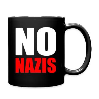 No nazis - Full Colour Mug - black - Right