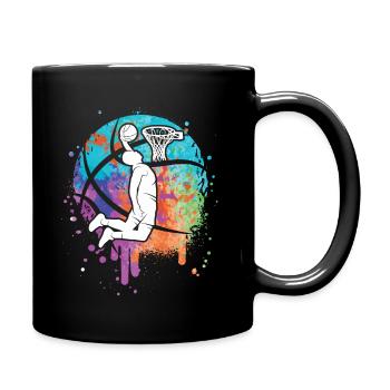 Basketteurs Joueurs Garçons Enfants Basketball Filles - Mug uni - noir - Droite