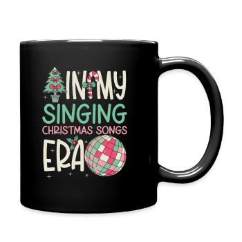 Noël de Weihnachten à l’époque des chansons de Noël chantantes - Mug uni - noir - Droite