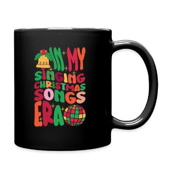 Noël de Weihnachten à l’époque des chansons de Noël chantantes - Mug uni - noir - Droite