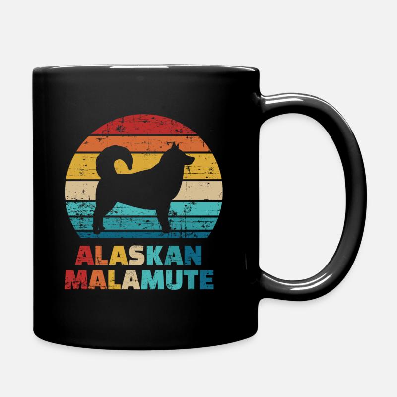 Malamute d'Alaska - Mug uni - noir