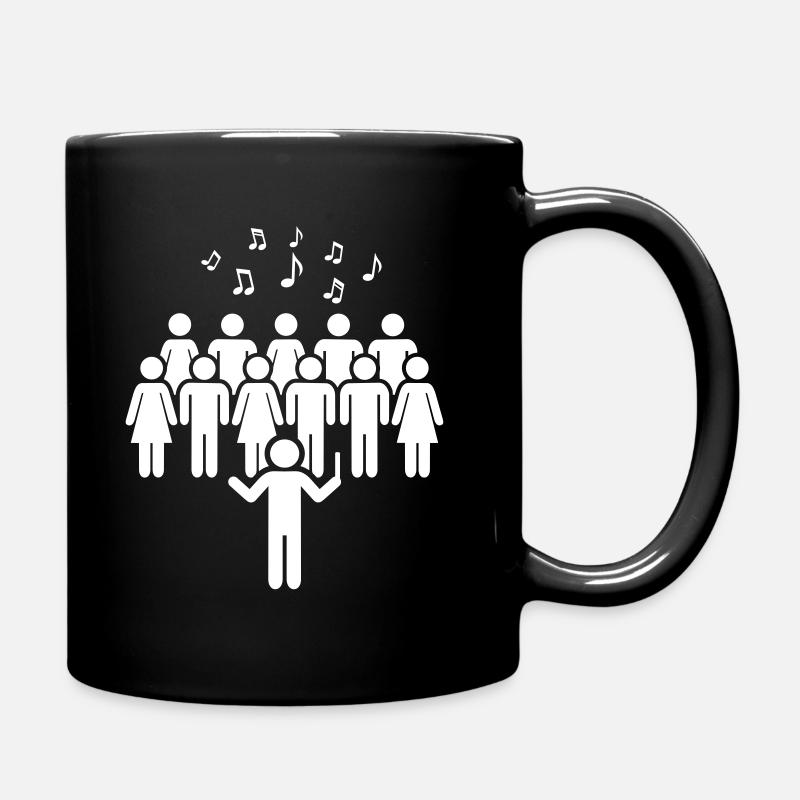 Chor - Tasse einfarbig - Schwarz