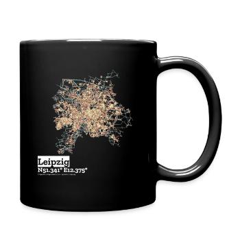 Leipzig Basic Pastels - Full Colour Mug - black - Right