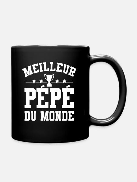 Cadeau Pépé Meilleur Pépé du Monde - Mug uni - noir