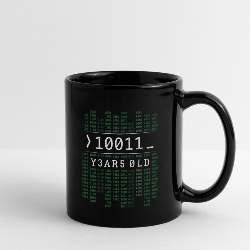 10011 YEARS OLD BINARY CODE 19TH BIRTHDAY GIFT Full Colour Mug