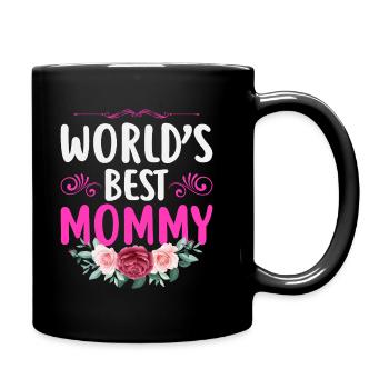 Idée cadeau de mère pour la fête des mères Meilleure mère - Mug uni - noir - Droite