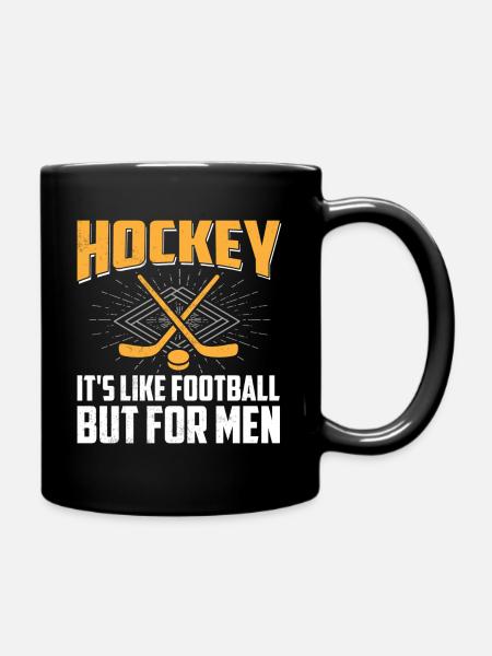 Hockey - Mug uni - noir