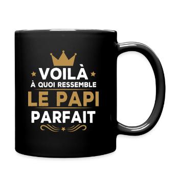 Voila à Quoi Ressemble le Papi Parfait - Mug uni - noir - Droite