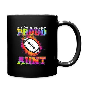 Football players - American football - Full Colour Mug - black - Right