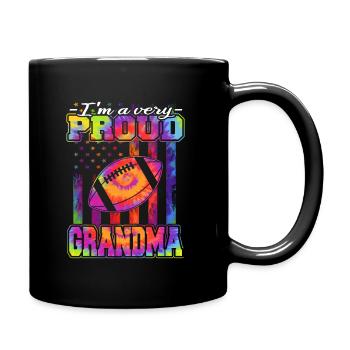 Football players - American football - Full Colour Mug - black - Right