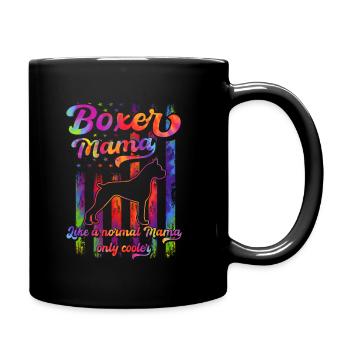 Boxer - Hundeliebhaber - Hundebesitzer - Tasse einfarbig - Schwarz - Rechts