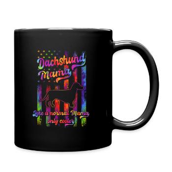 Teckel - Amoureux des chiens - Propriétaires de chiens - Mug uni - noir - Droite