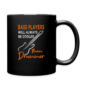 Bassiste - guitare - guitariste - Mug uni - noir - Droite