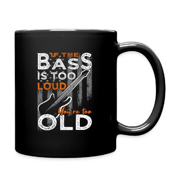Bassiste - guitare - guitariste - Mug uni - noir - Droite