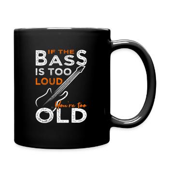Bassiste - guitare - guitariste - Mug uni - noir - Droite