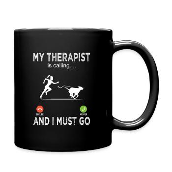 Propriétaires de chiens - Propriétaires de chiens - Amoureux des chiens - Mug uni - noir - Droite