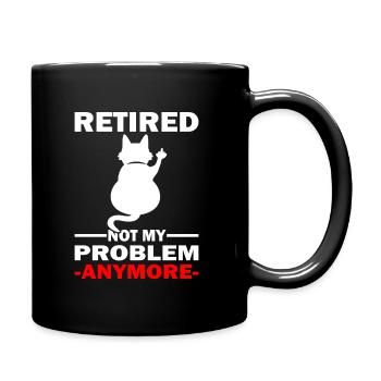 Cadeau d’adieu pour collègues - Locataire - Pension - Mug uni - noir - Droite