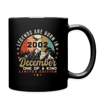 The Legends were published in December 2002 - Retro 2002 - Full Colour Mug - black - Right