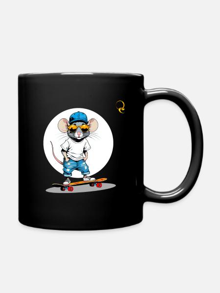 LA SOURIS SPÉCIALE - Mug uni - noir