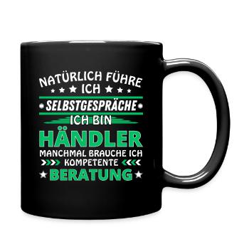 I'm Talking to Yourself - Merchant Edition - Full Colour Mug - black - Right