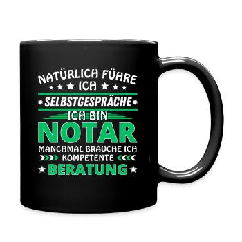 I Talk to Yourself - Notary Edition - Full Colour Mug - black - Right